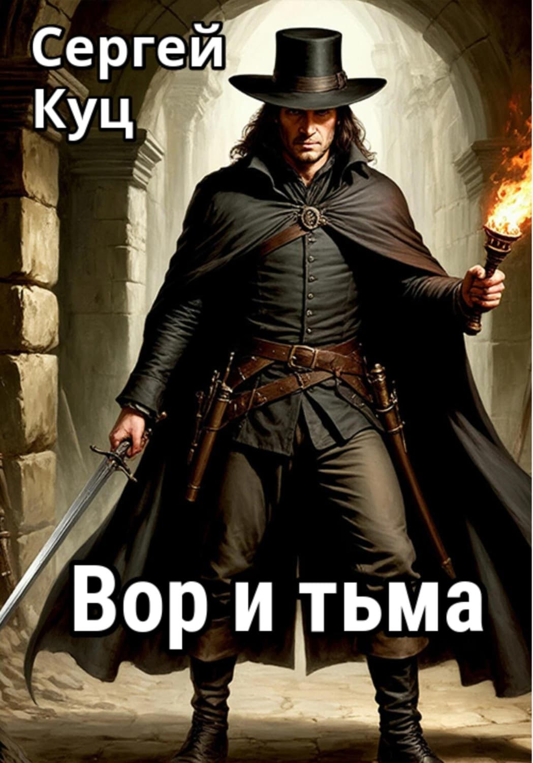 Обложка книги «Вор и тьма» — Сергей Куц