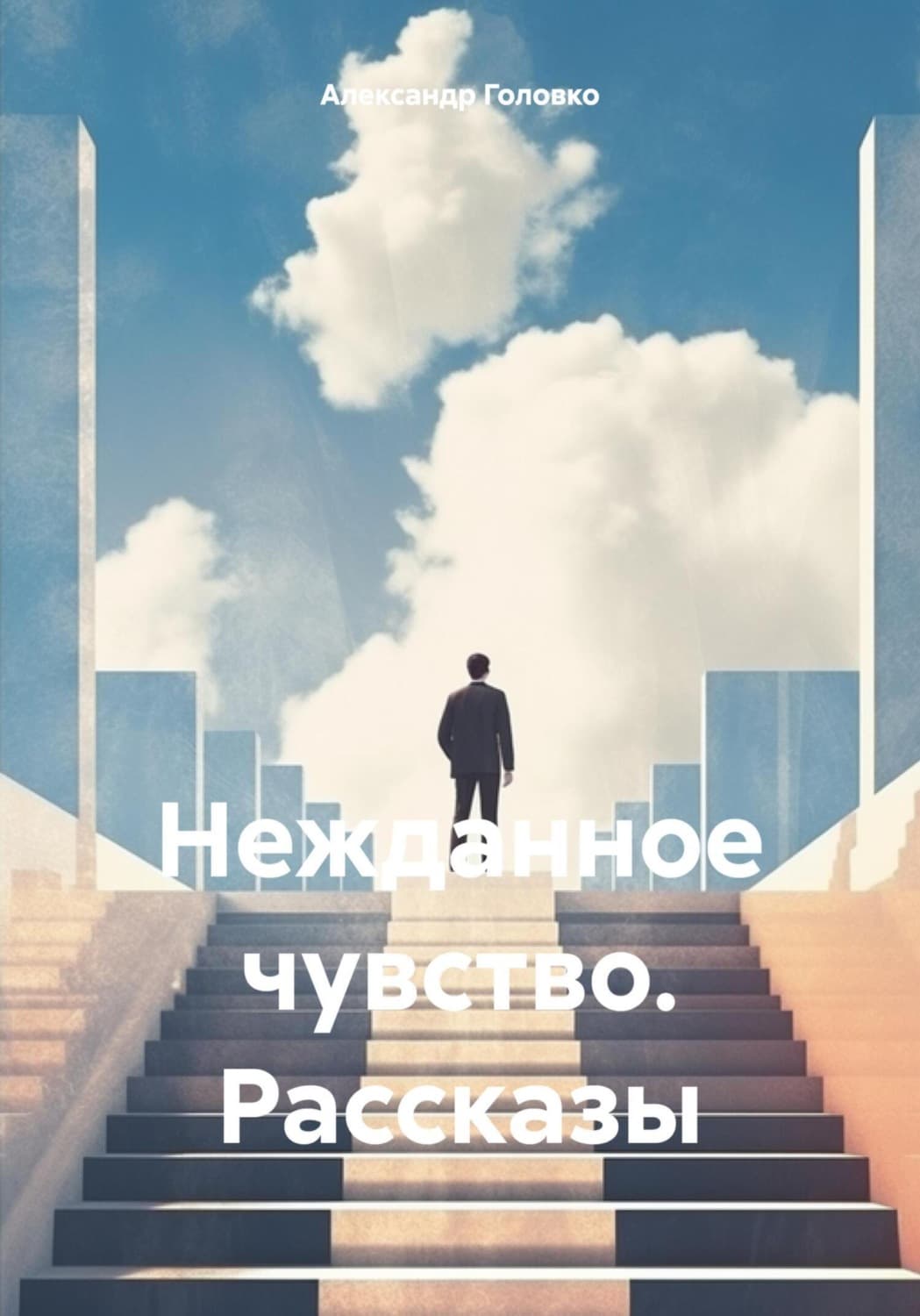 Обложка книги «Нежданное чувство. Рассказы» — А. В. Головко