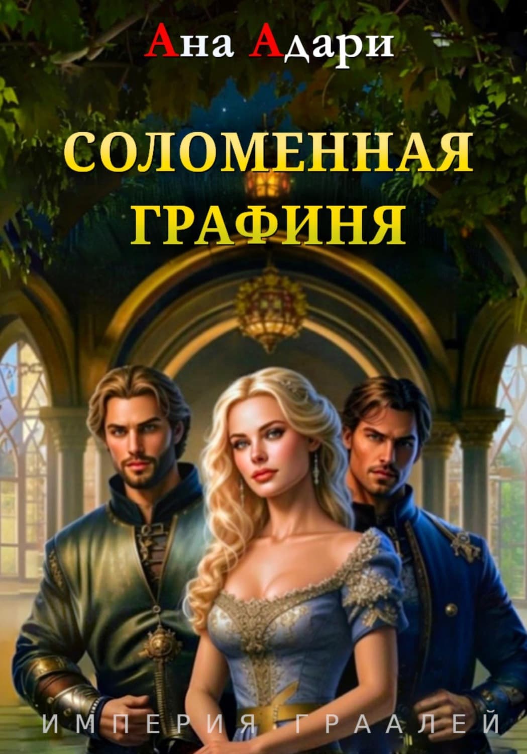 Обложка книги «Соломенная графиня» — Ана Адари