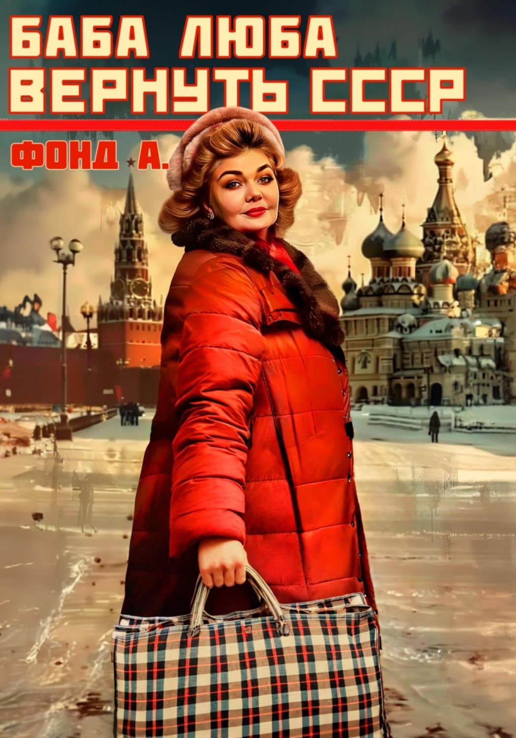 Обложка книги «Баба Люба. Вернуть СССР. Книга 1» — Ф. А.