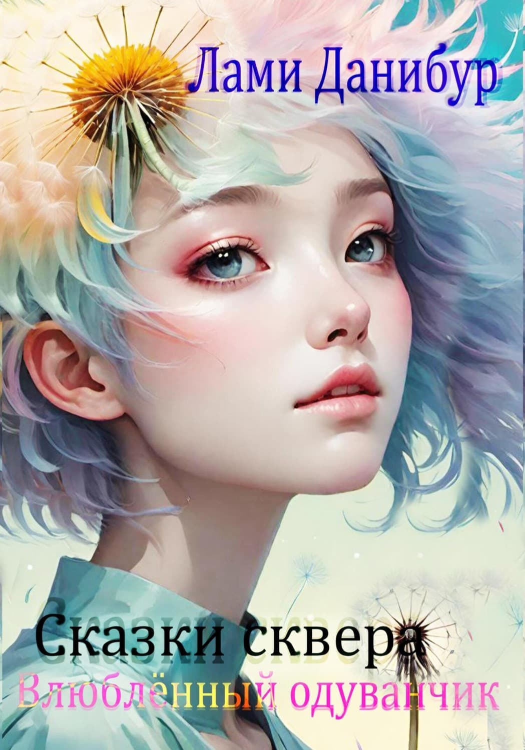 Обложка книги «Сказки сквера. Влюблённый одуванчик» — Лами Данибур