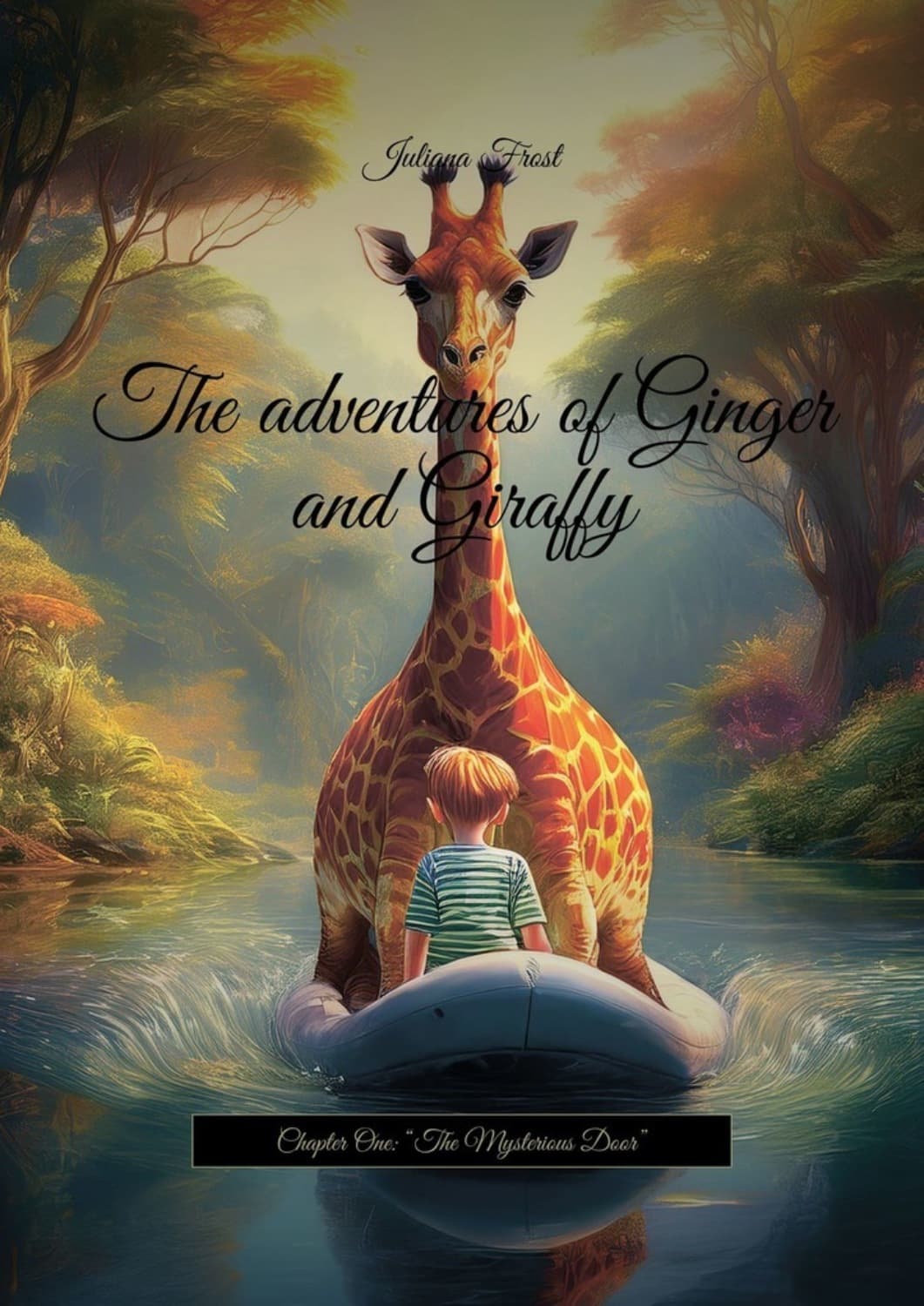 Обложка книги «The adventures of Ginger and Giraffy. Chapter One: «The Mysterious Door»» — Игорь Фрост