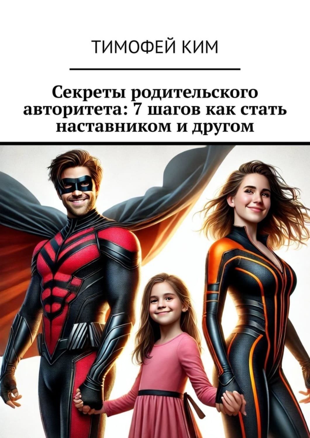 Обложка книги «Секреты родительского авторитета: 7 шагов как стать наставником и другом» — Т. К. Ким