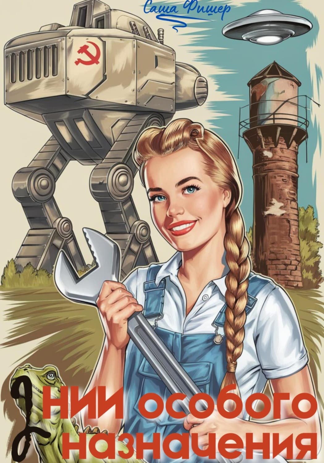 Обложка книги «НИИ особого назначения – 2» — Саша Фишер