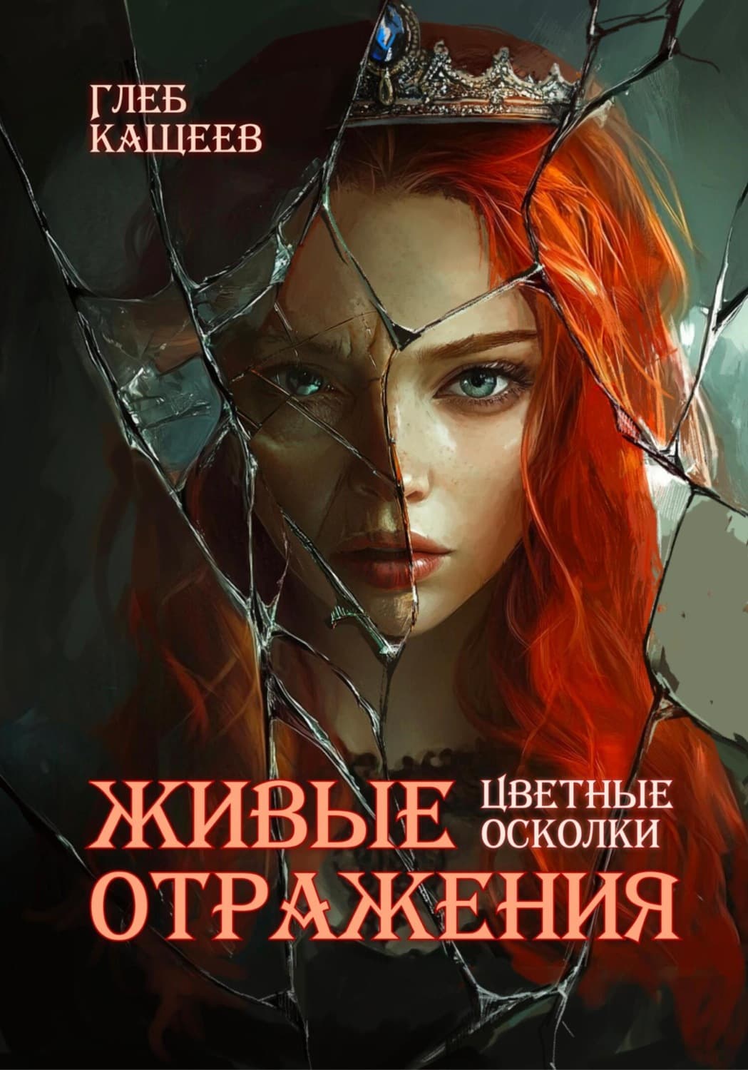 Обложка книги «Живые отражения: Цветные осколки» — Глеб Кащеев