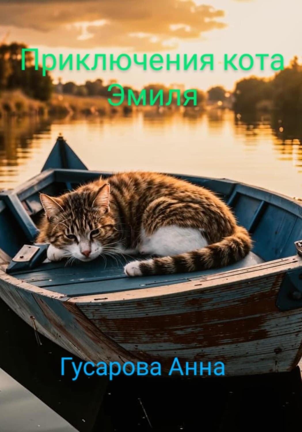 Обложка книги «Приключения кота Эмиля» — Александра Гусарова