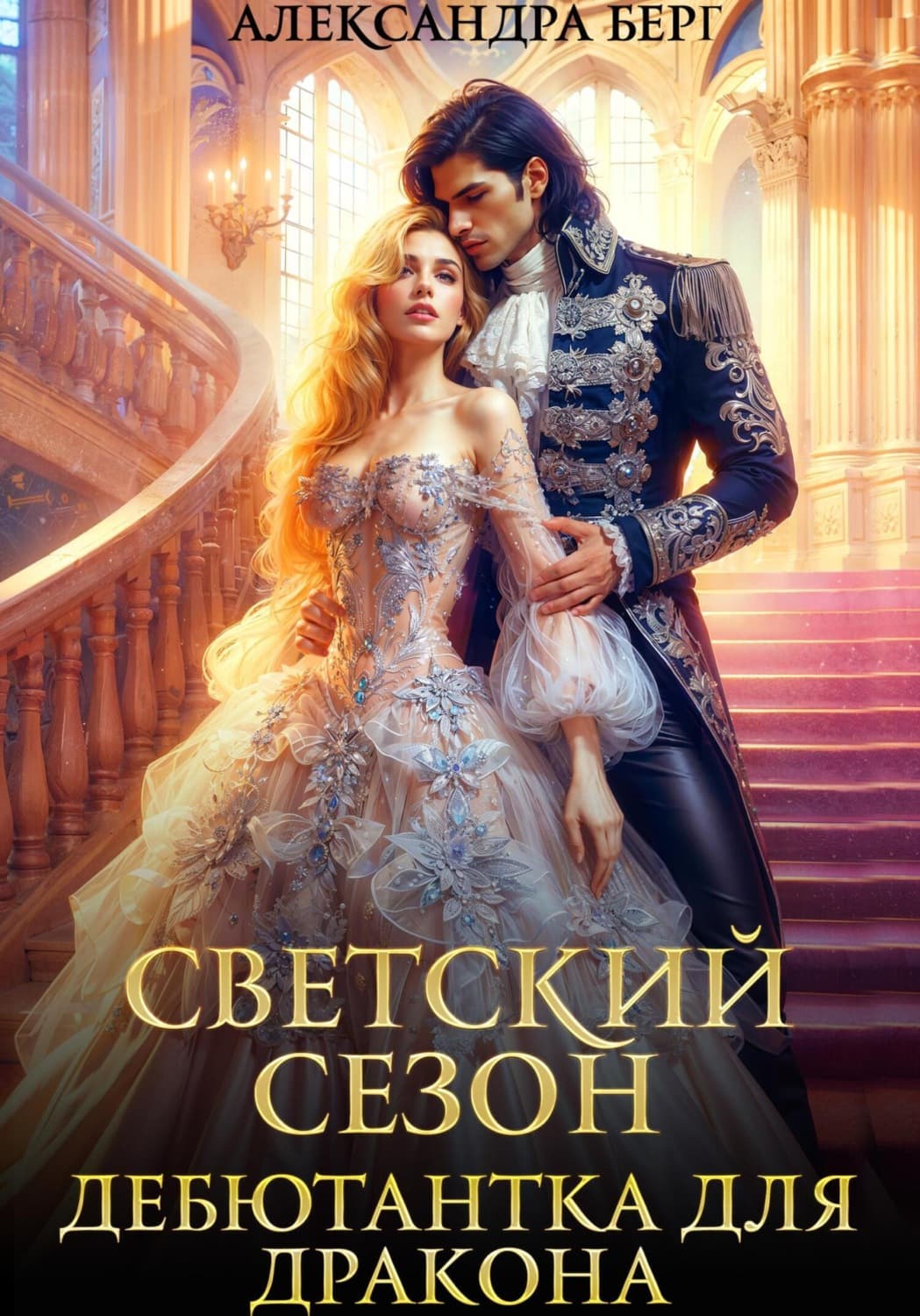 Обложка книги «Светский сезон. Дебютантка для Дракона» — Александр Берг