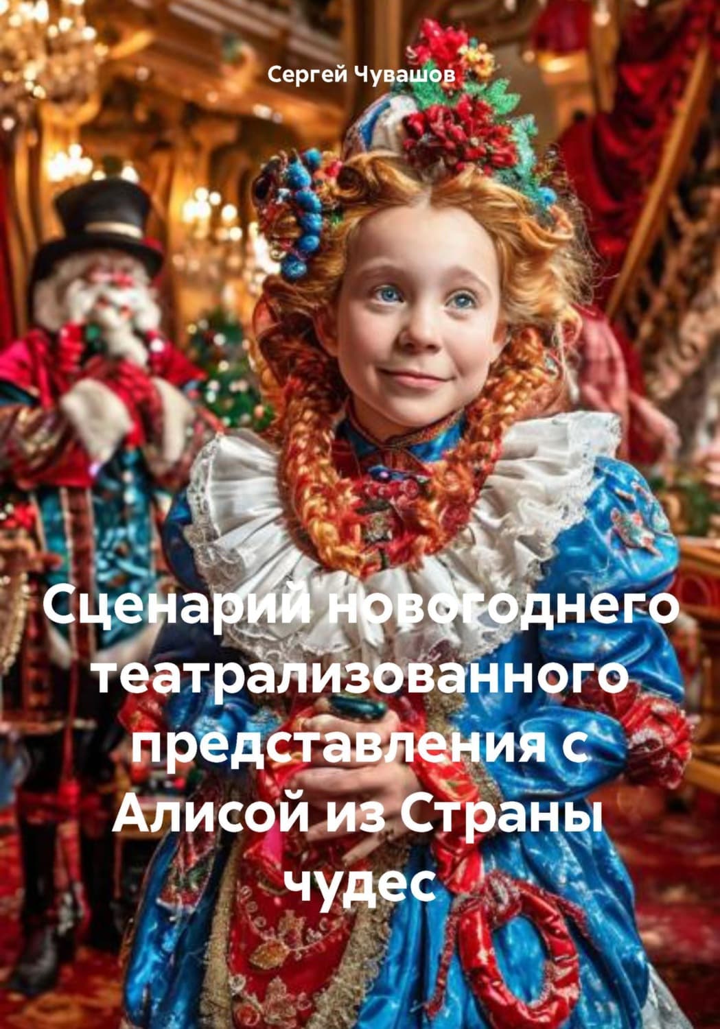 Обложка книги «Сценарий новогоднего театрализованного представления с Алисой из Страны чудес» — Сергей Чувашов
