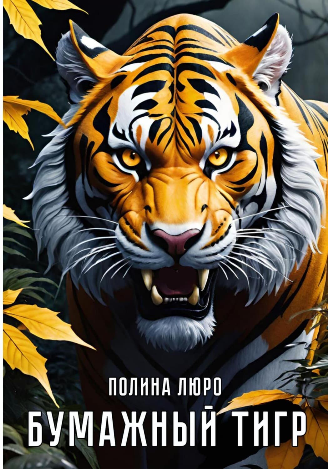 Обложка книги «Бумажный тигр» — Лурдес Полина