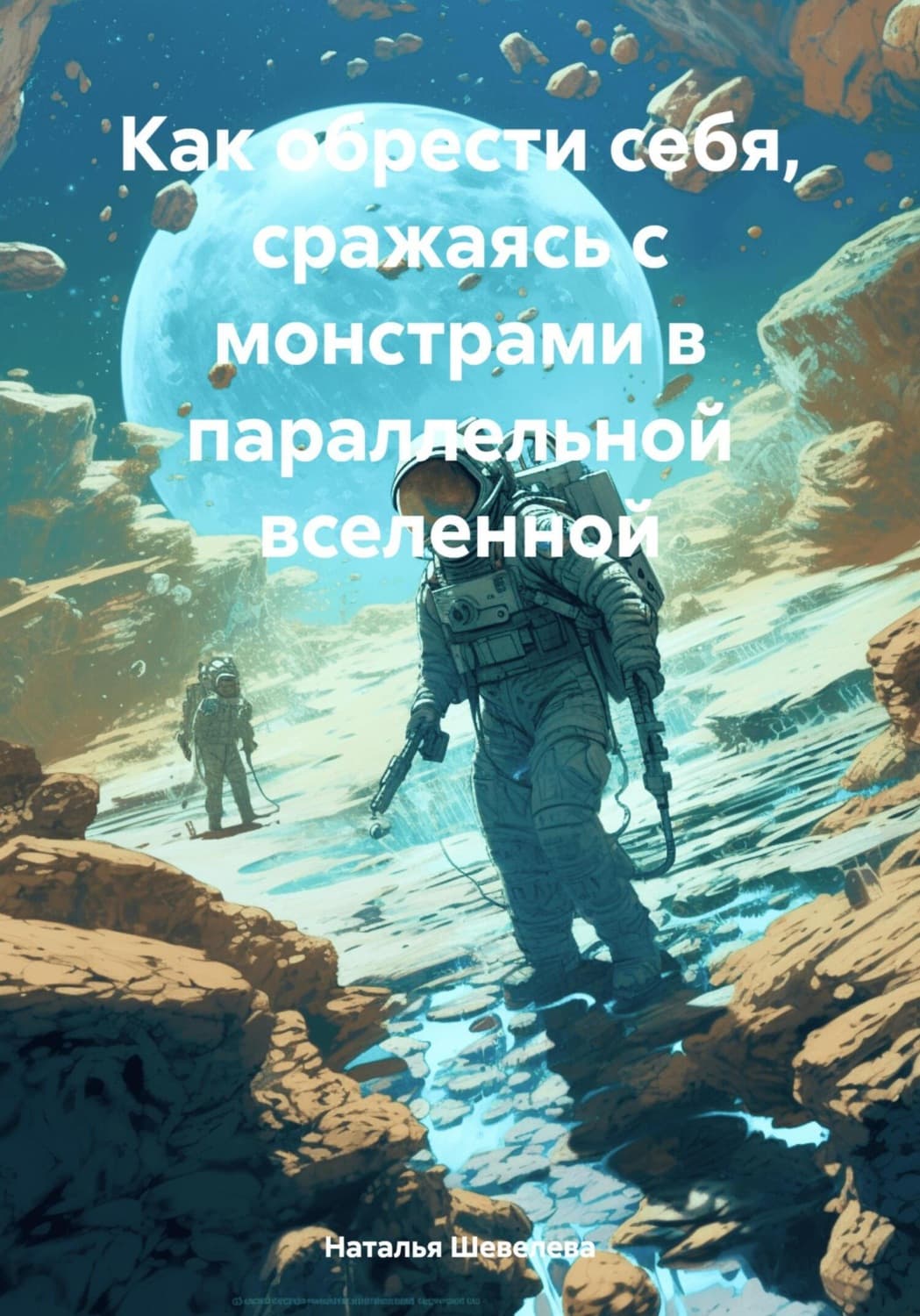 Обложка книги «Как обрести себя, сражаясь с монстрами в параллельной вселенной» — Н. Н. Шевелёва