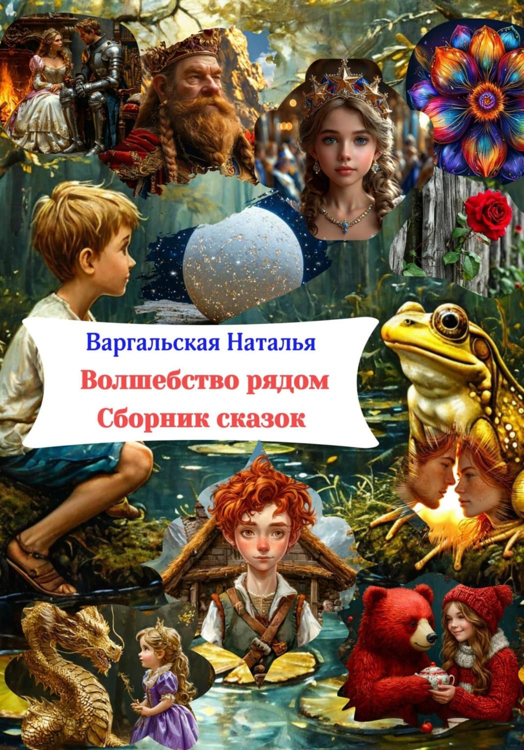 Обложка книги «Волшебство рядом. Сборник сказок» — Наталья Варгальская