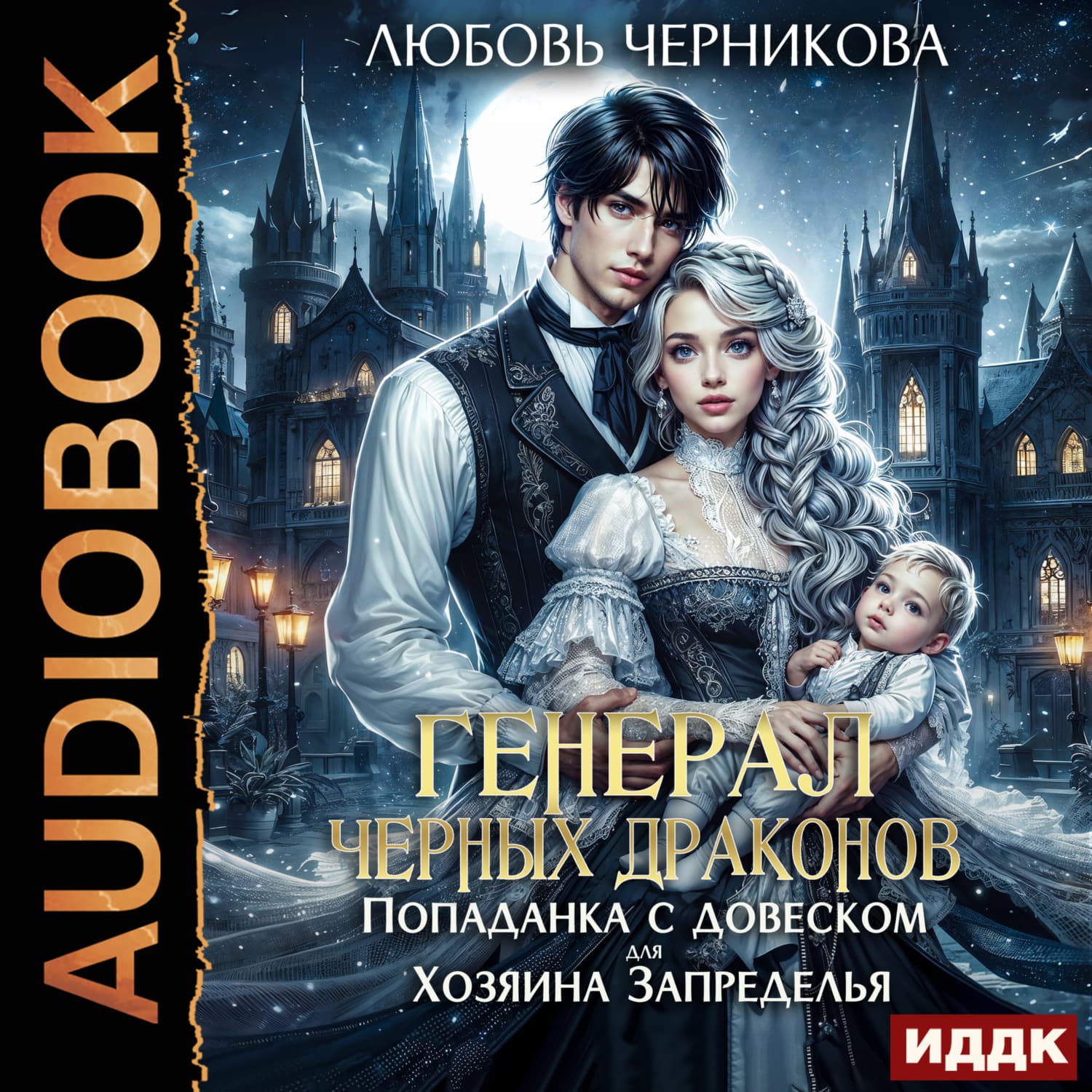 Обложка книги «Генерал черных драконов. Попаданка с довеском для Хозяина Запределья» — Любовь Черникова