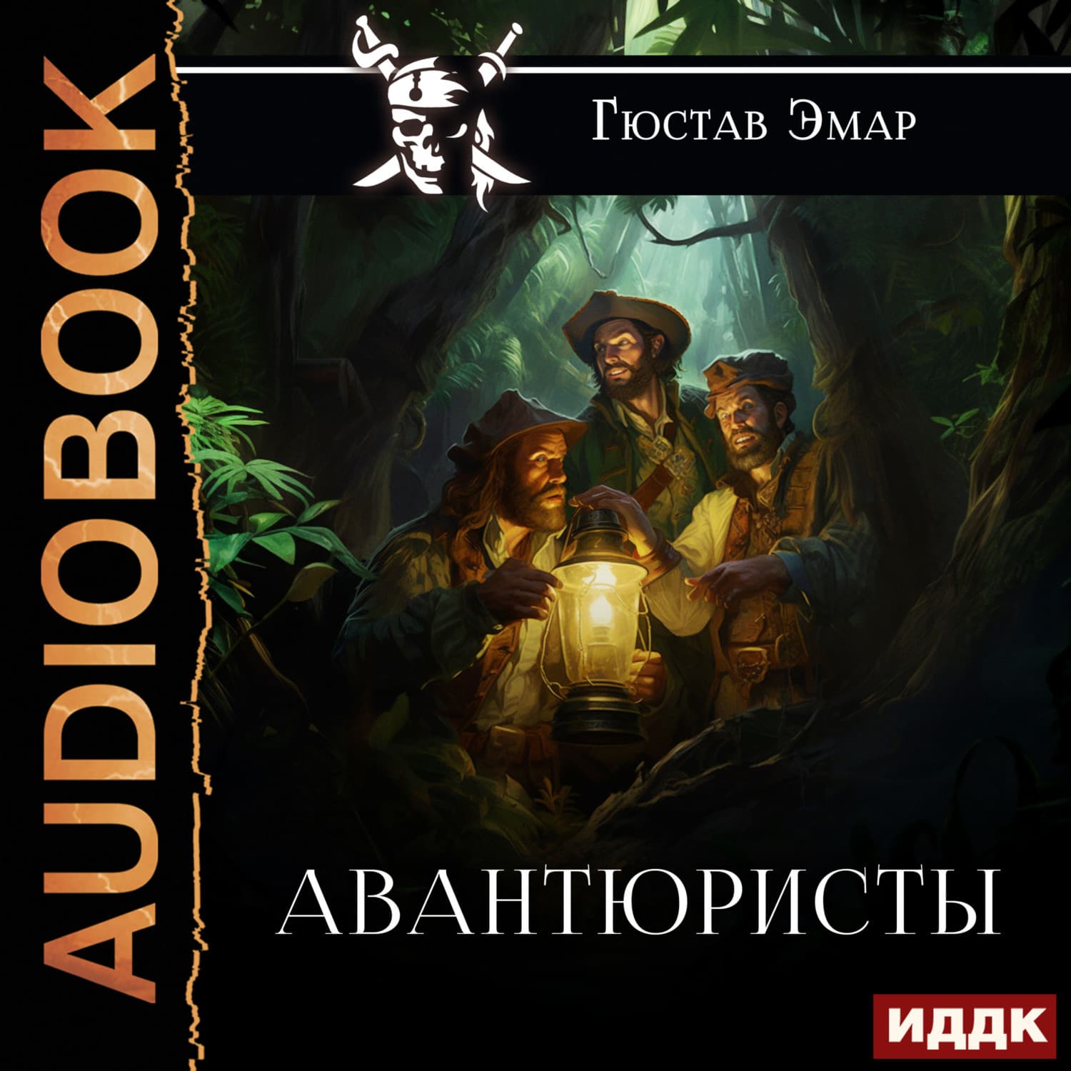 Обложка книги «Авантюристы» — Густав Эмар