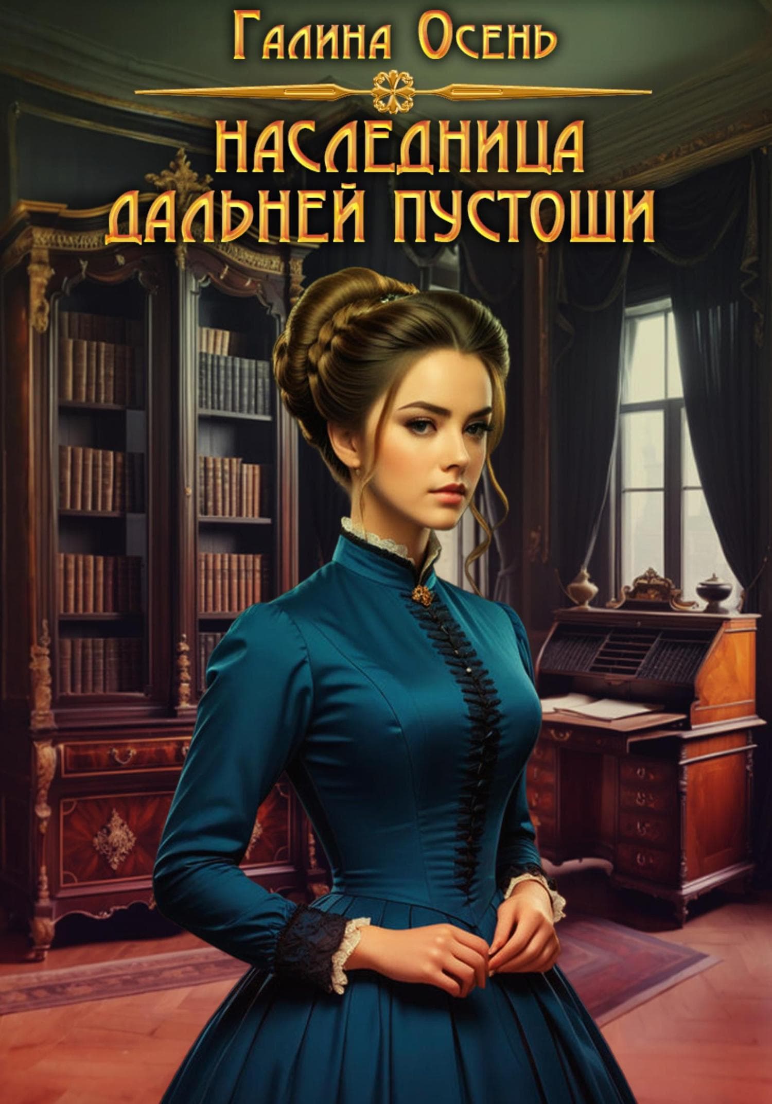 Обложка книги «Наследница Дальней Пустоши» — Осень Галина
