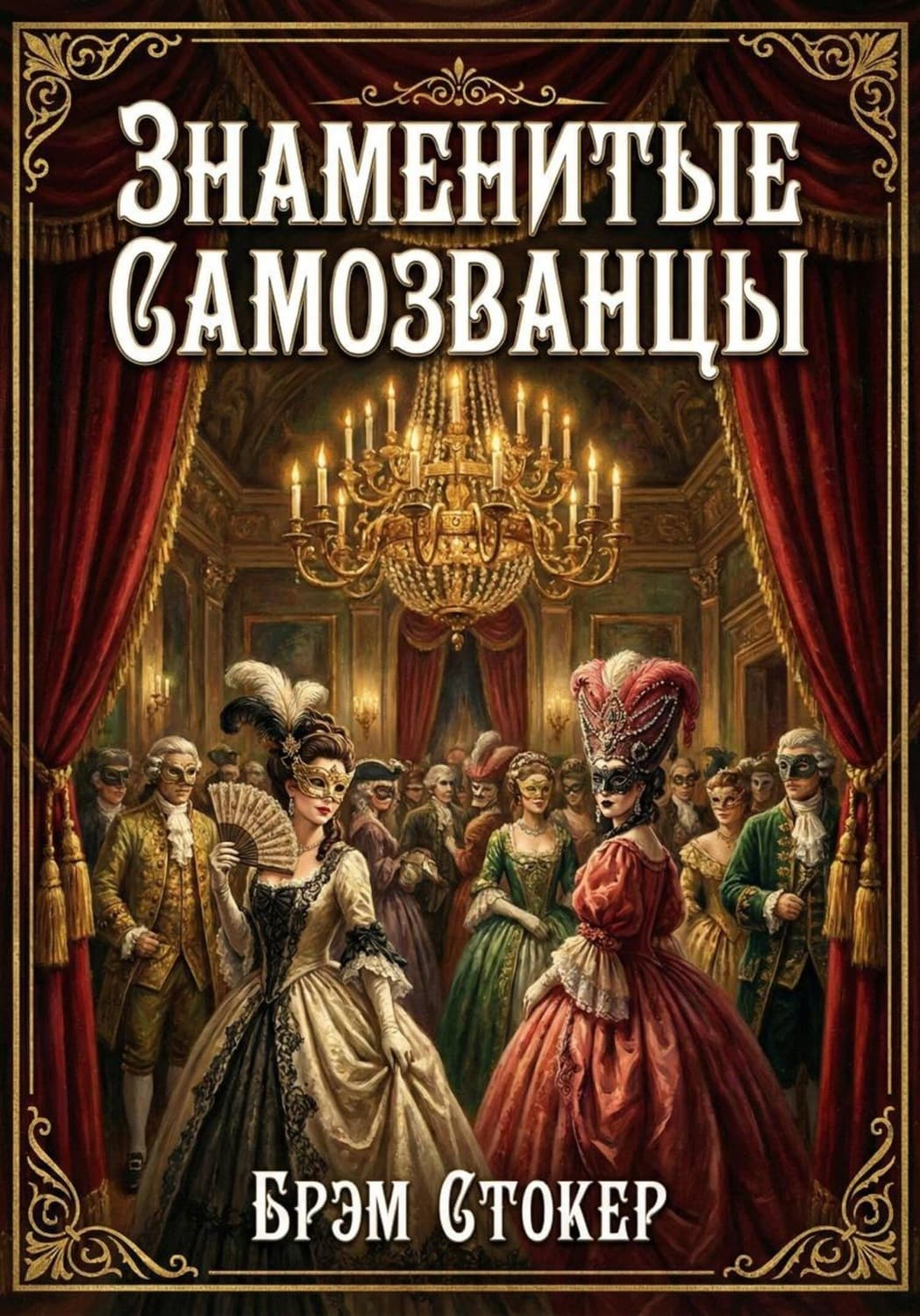 Обложка книги «Знаменитые самозванцы» — Брэм Стокер