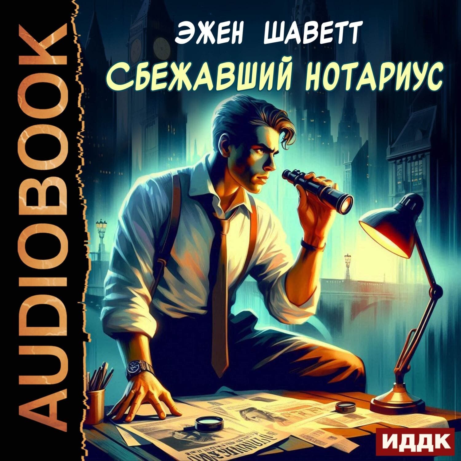Обложка книги «Сбежавший нотариус» — Эжен Шаветт