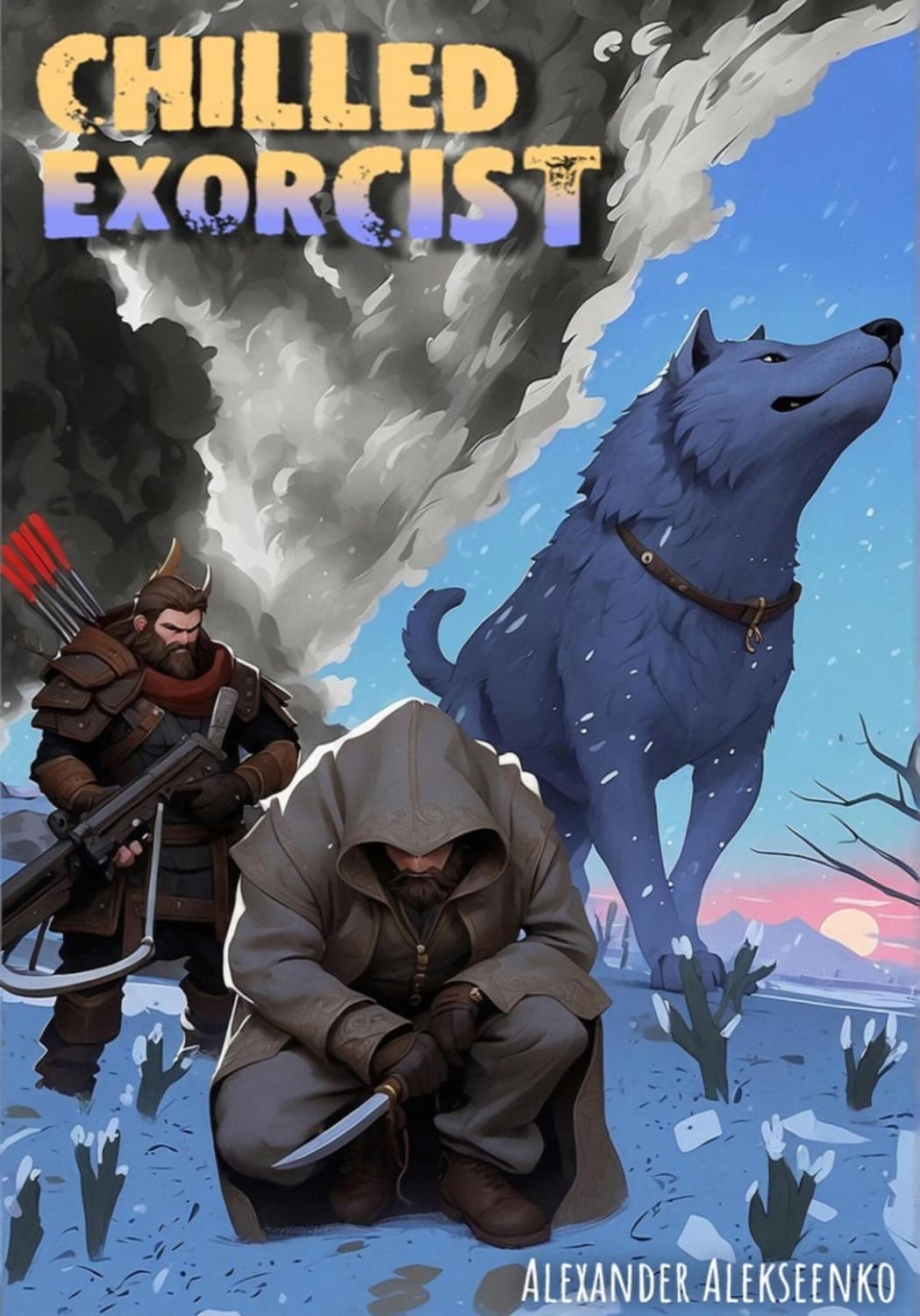 Обложка книги «Chilled exorcist» — Андрей Алексеенко