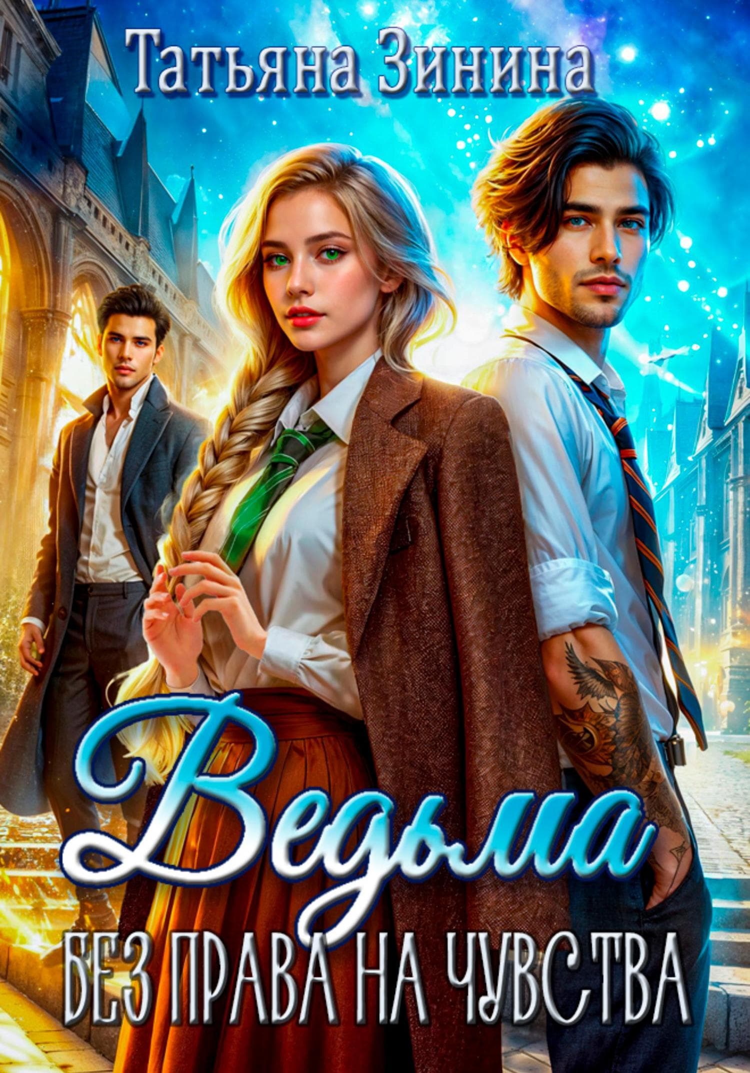 Обложка книги «Ведьма. Без права на чувства» — Татьяна Зинина