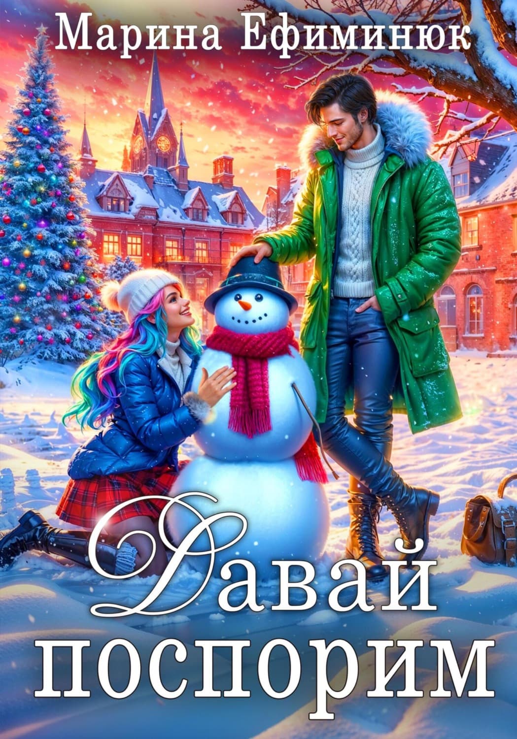 Обложка книги «Давай поспорим» — Марина Ефиминюк