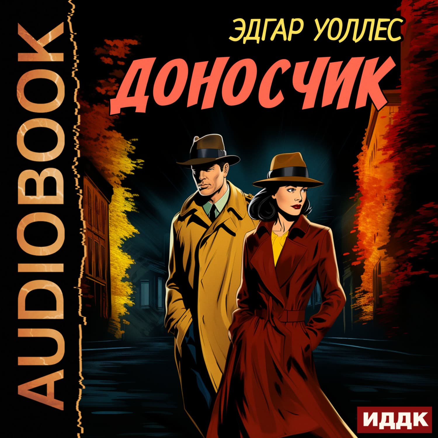 Обложка книги «Доносчик» — Эдгар Уоллес