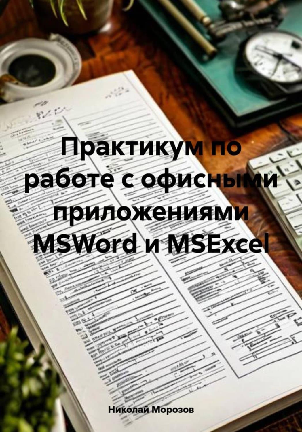 Обложка книги «Практикум по работе с офисными приложениями MSWord и MSExcel» — Николай Морозов