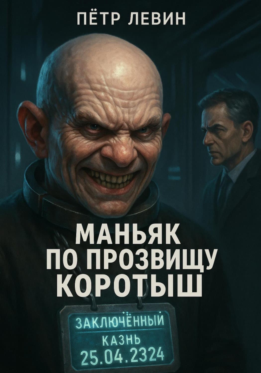 Обложка книги «Маньяк по прозвищу Коротыш» — Петр Левин
