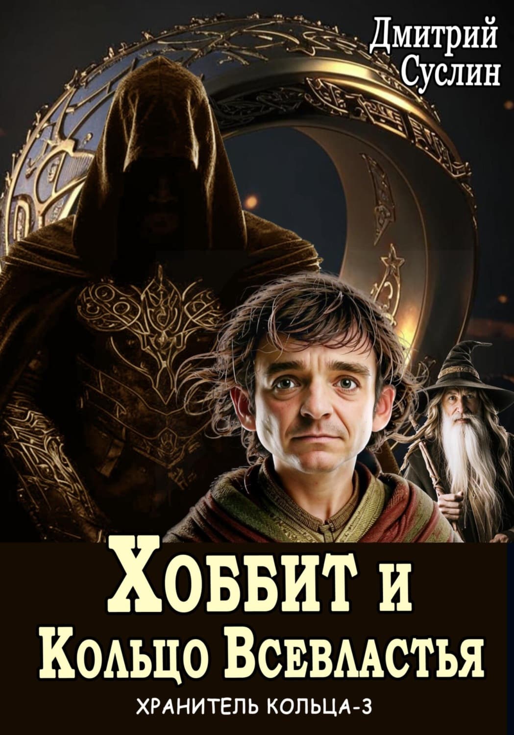 Обложка книги «Хоббит и Кольцо Всевластья» — Дмитрий Суслин