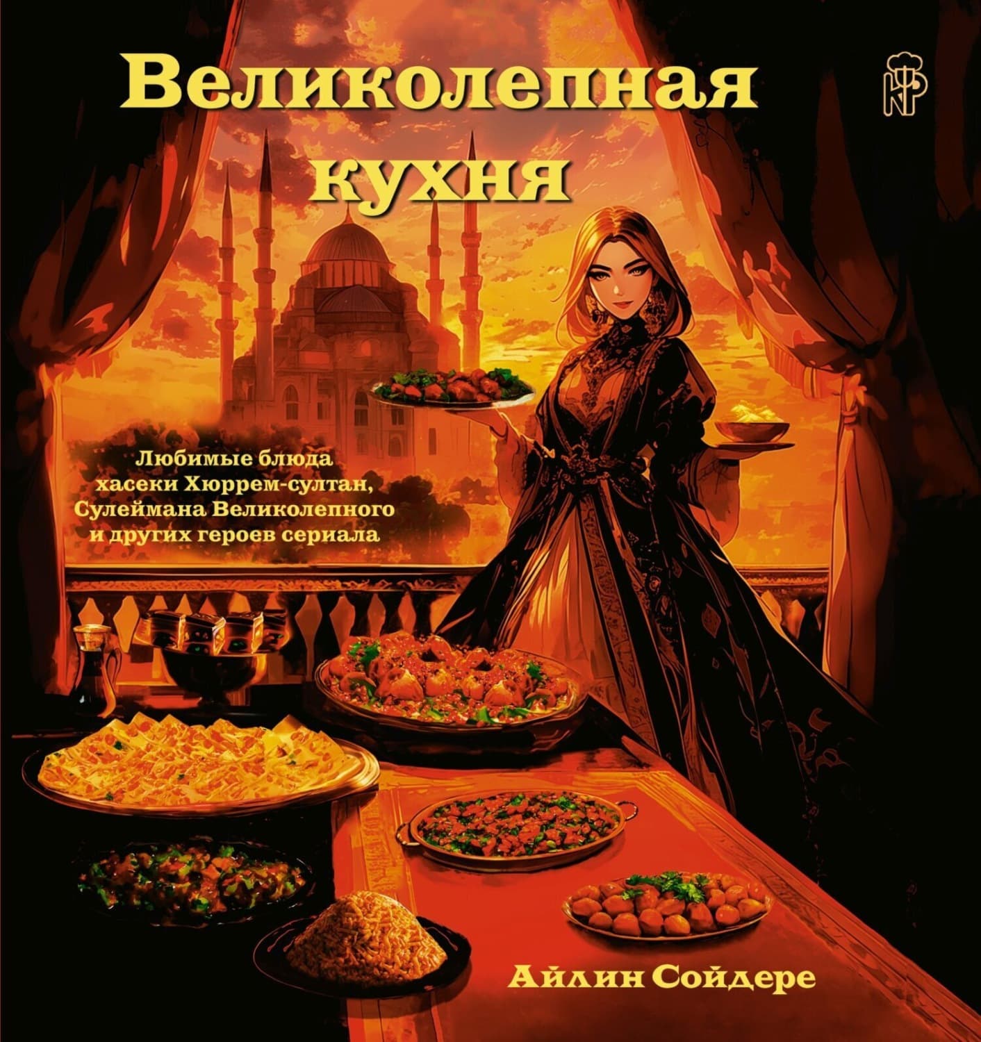 Обложка книги «Великолепная кухня. Любимые блюда хасеки Хюррем-султан, Сулеймана Великолепного и других героев сериала» — Старк Айлин