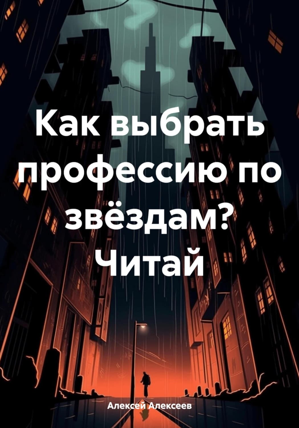 Обложка книги «Как выбрать профессию по звёздам? Читай» — Алексей Алексеев