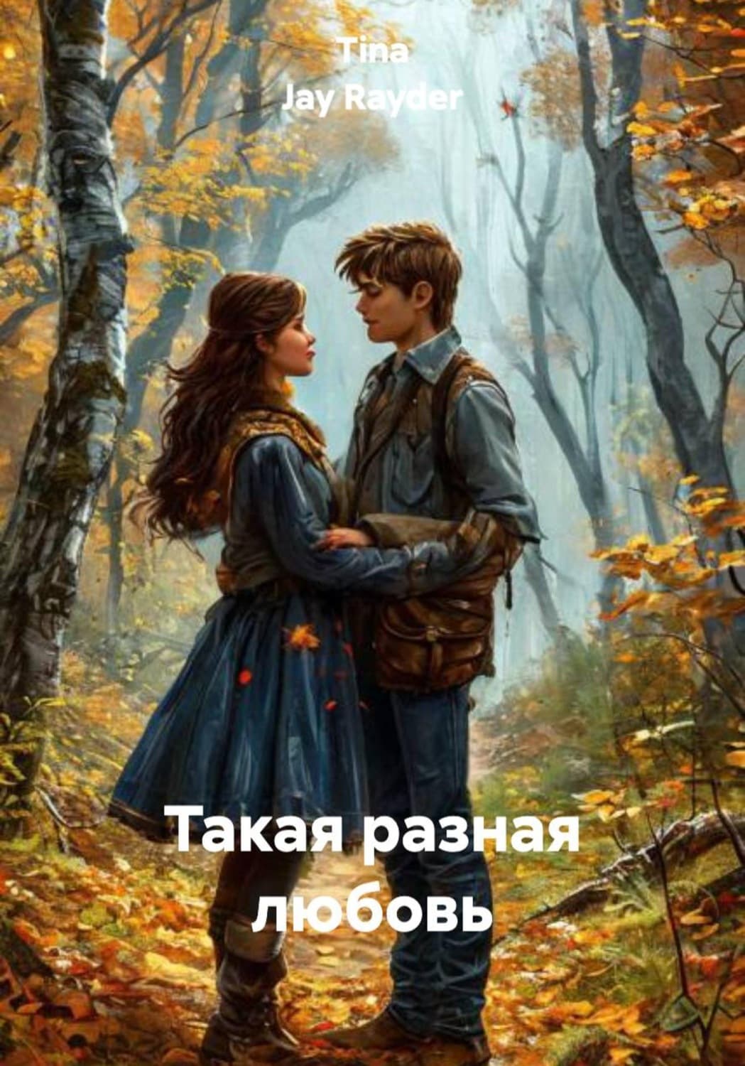 Обложка книги «Такая разная любовь» — Тина Йаы Раыдер
