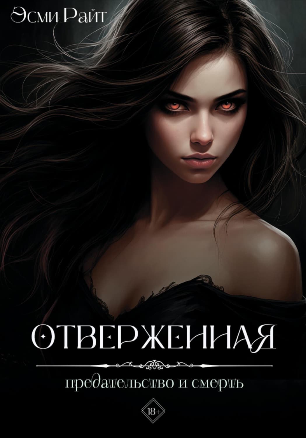 Обложка книги «Отверженная» — Эйден Райт
