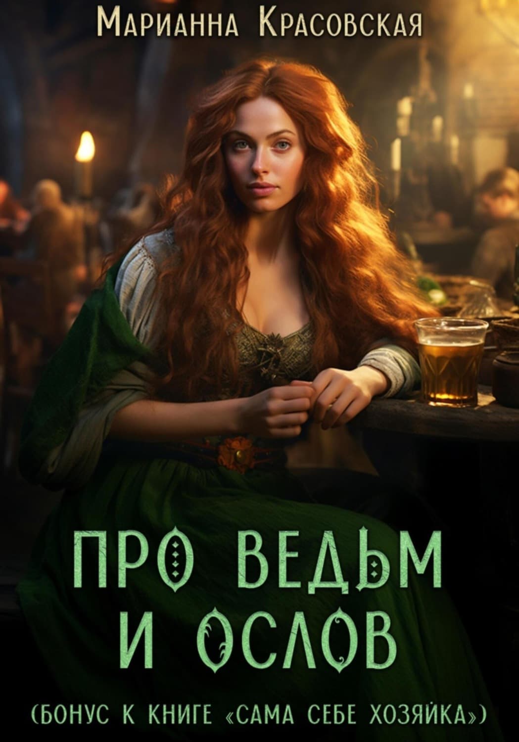 Обложка книги «Про ведьм и ослов» — Марианна Красовская