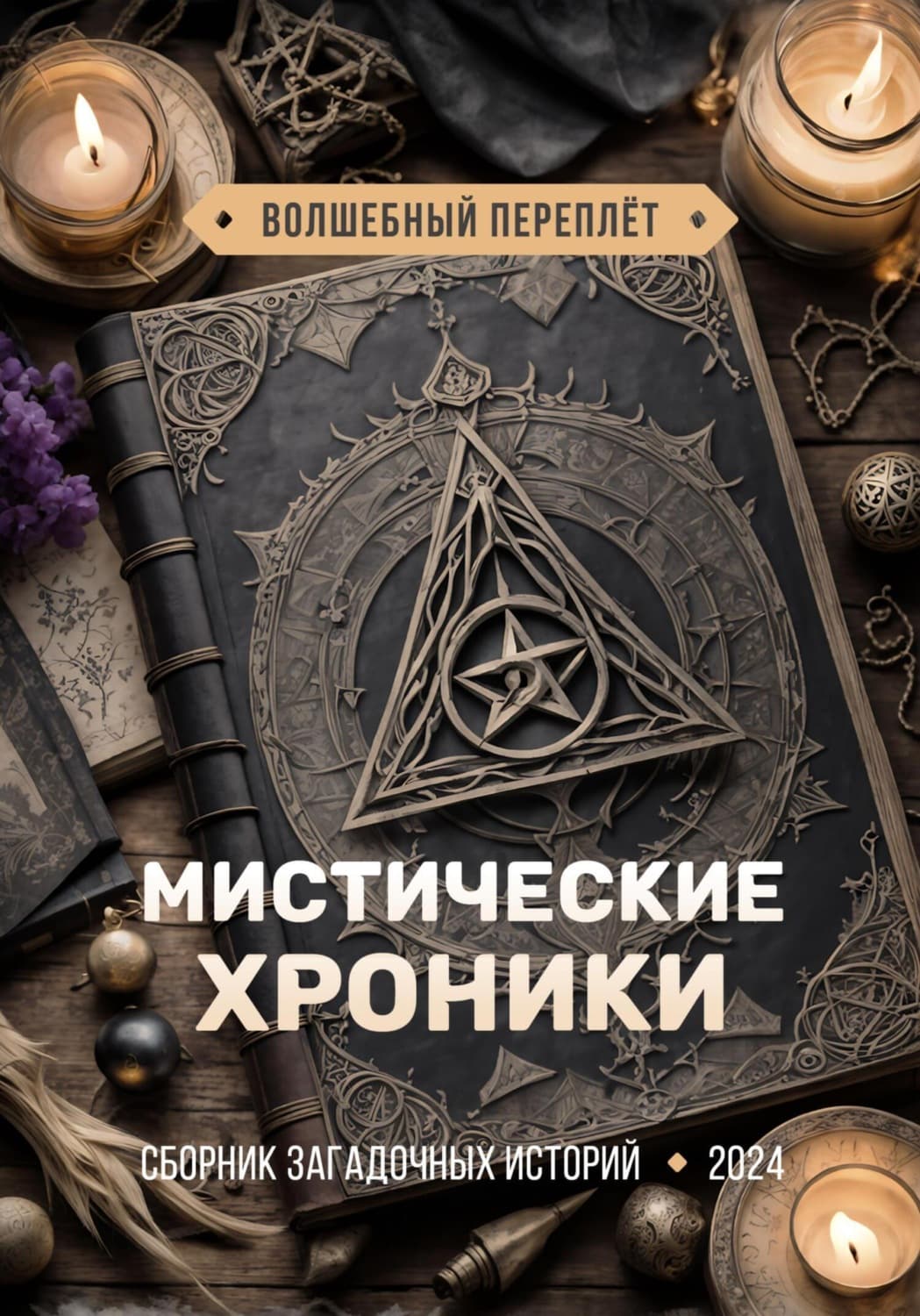 Обложка книги «Мистические хроники. Волшебный переплёт» — Фэн Тезий