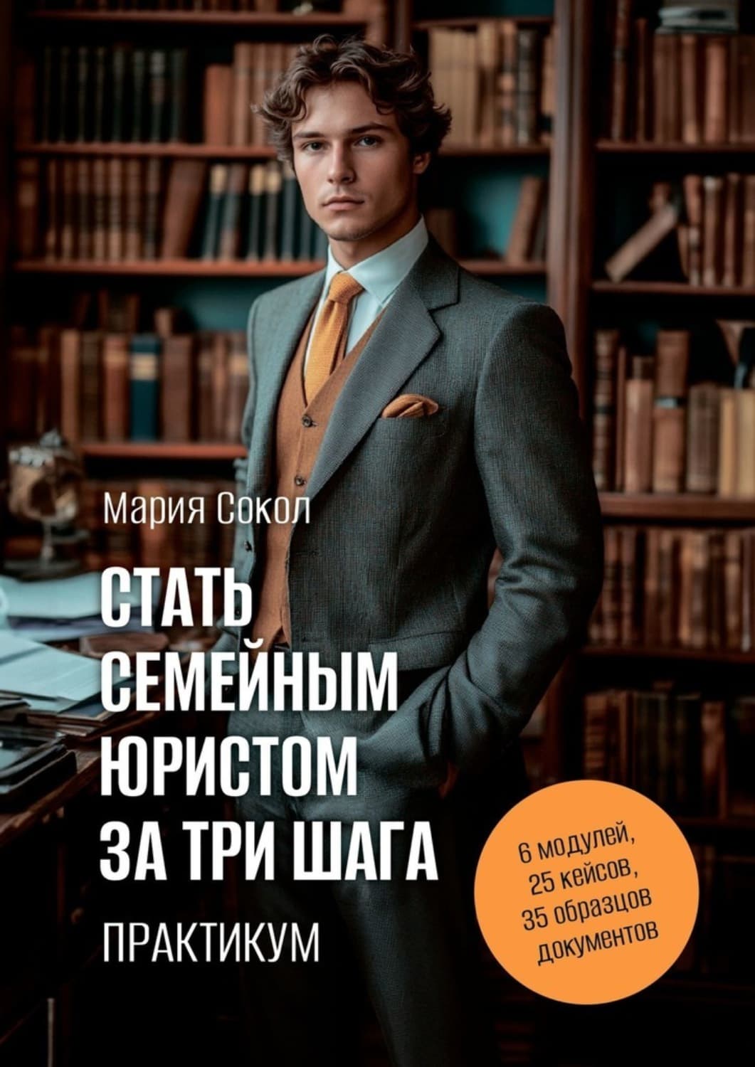Обложка книги «Стать семейным юристом за три шага. Практикум» — Мария Сокол