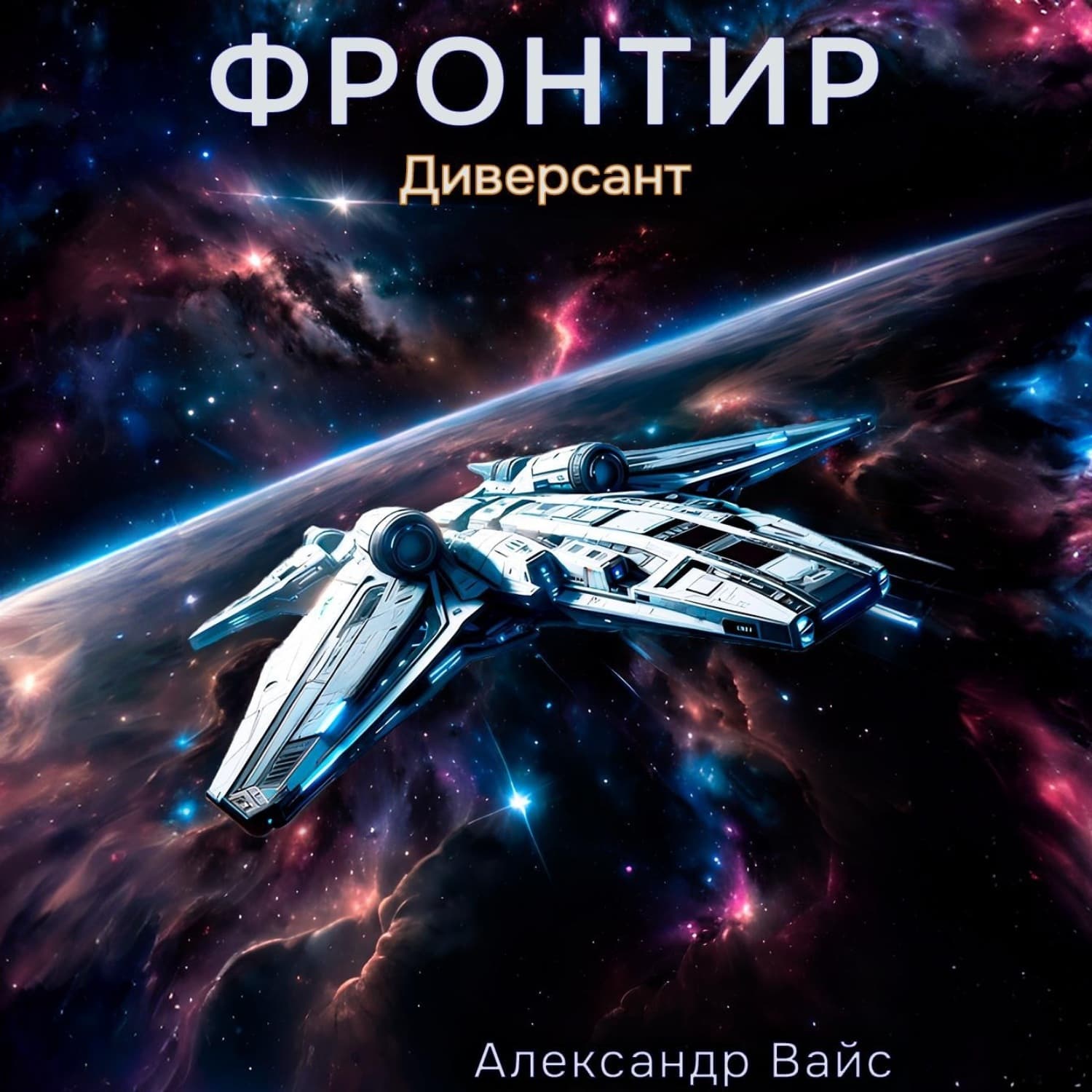 Обложка книги «Фронтир. Том II. Диверсант» — Александра Вайс
