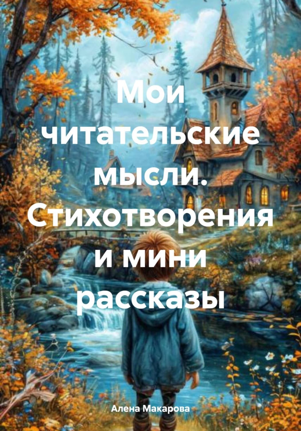 Обложка книги «Мои читательские мысли. Стихотворения и мини рассказы» — Антонина Макарова