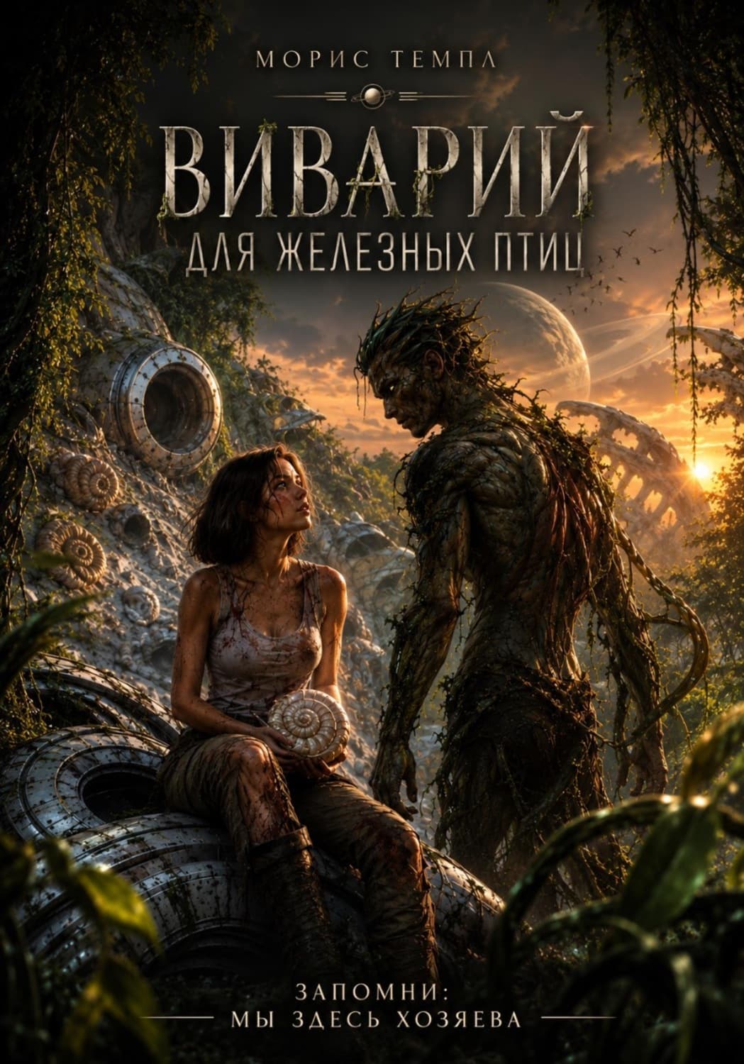 Обложка книги «Виварий для железных птиц» — Маша Храмкова