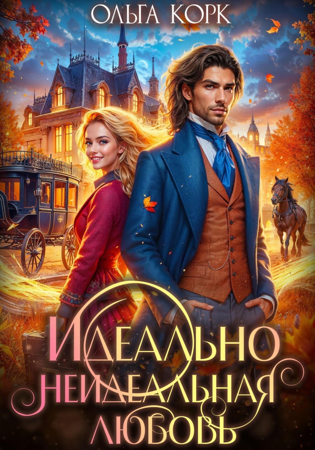 Обложка книги «Идеально неидеальная любовь» — Ольга Корк