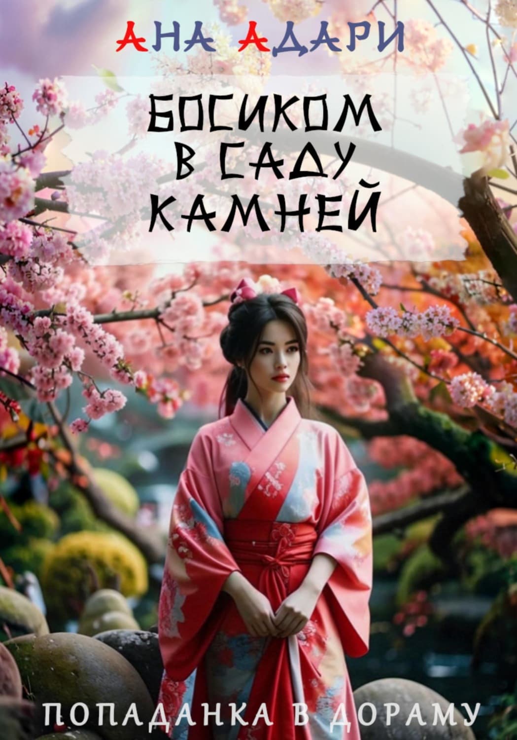 Обложка книги «Босиком в саду камней» — Ана Адари