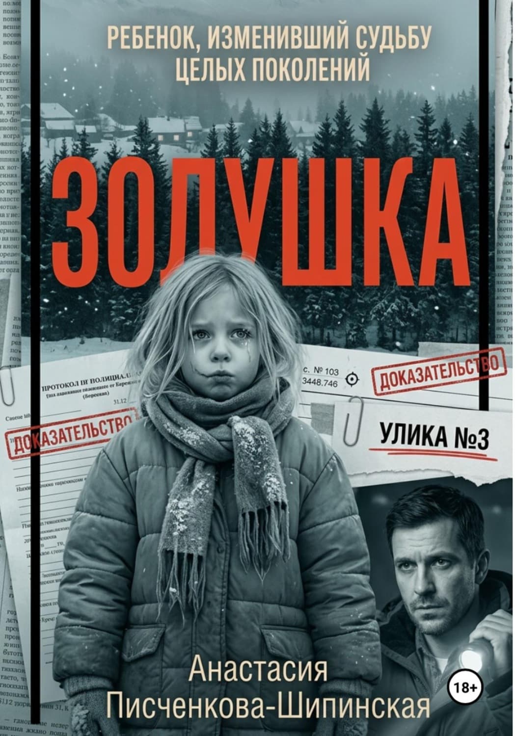 Обложка книги «Золушка: ребенок, изменивший судьбу целых поколений» — Анастасия Писченкова-Шипинская