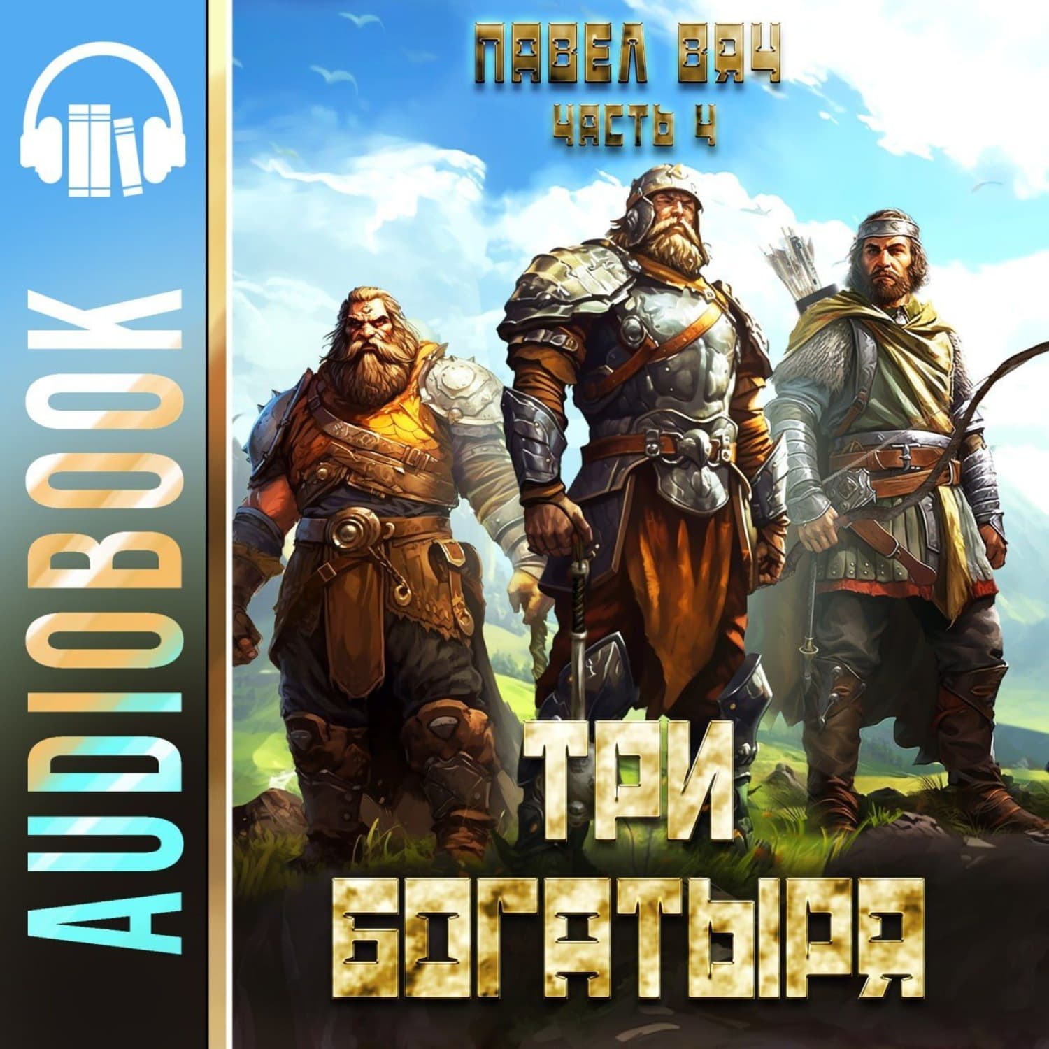 Обложка книги «Три богатыря. Часть 4» — Павел Вяч