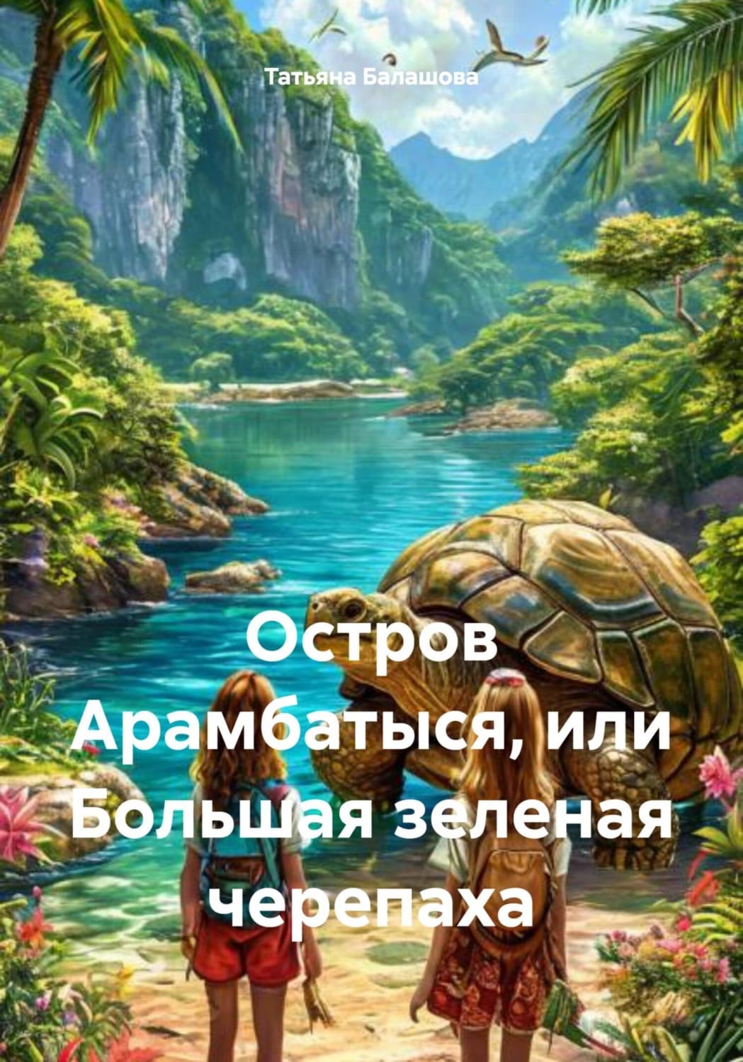 Обложка книги «Остров Арамбатыся, или Большая зеленая черепаха» — Т. Н. Балашова