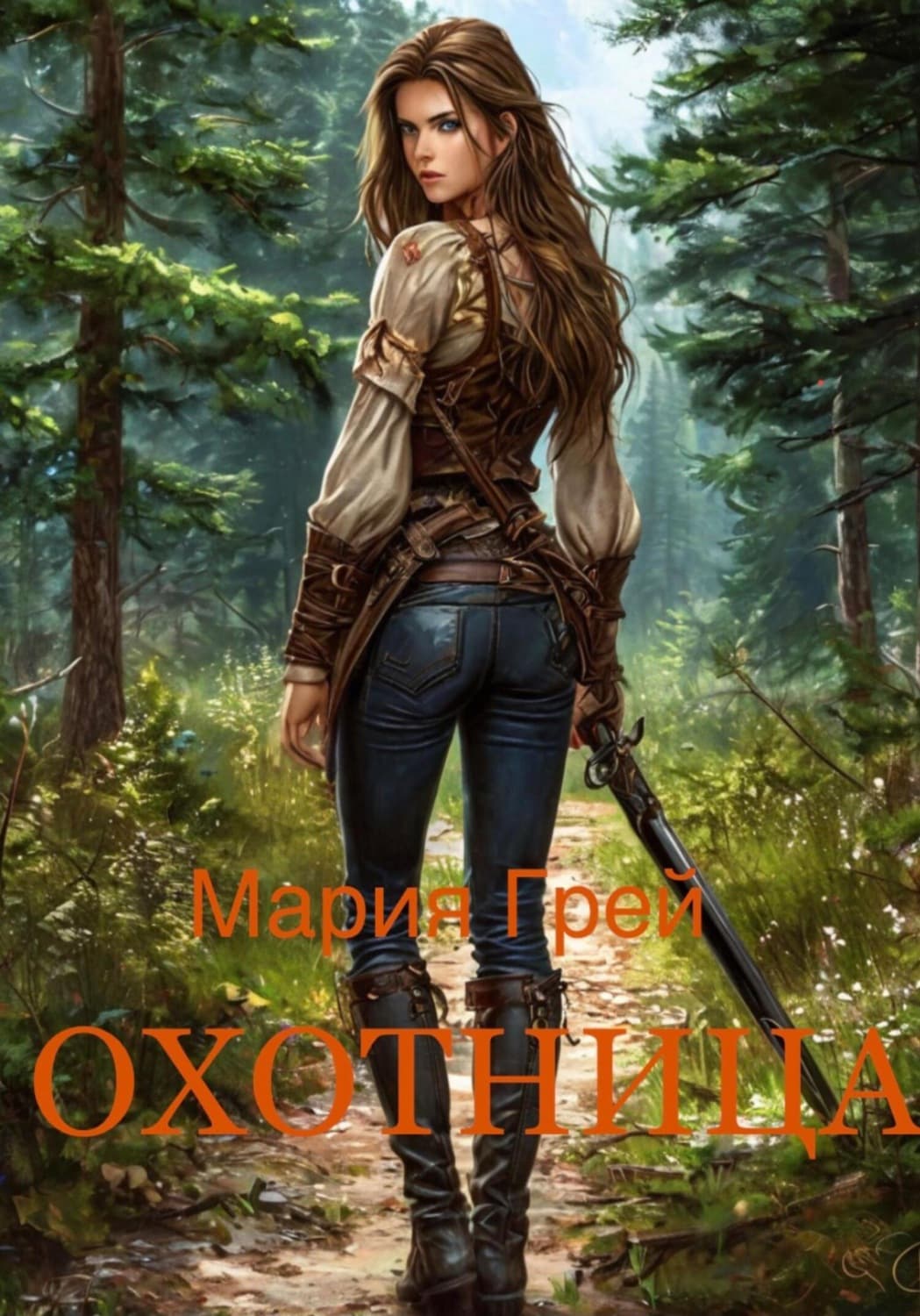 Обложка книги «Охотница» — Мелисса Грей