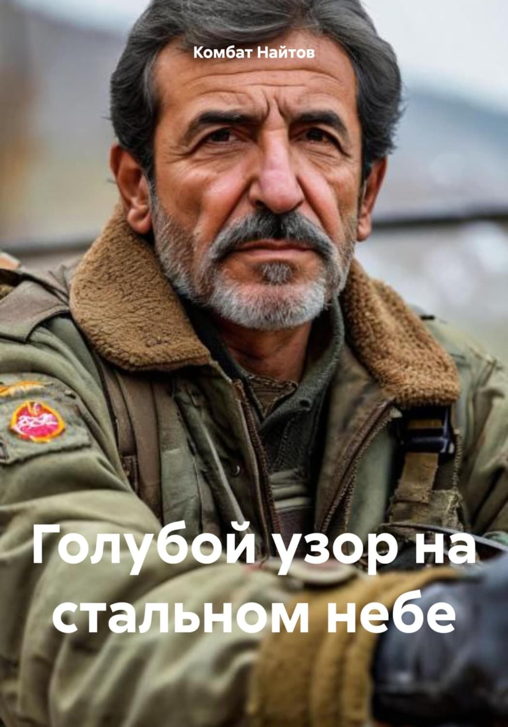 Обложка книги «Голубой узор на стальном небе» — Комбат Найтов