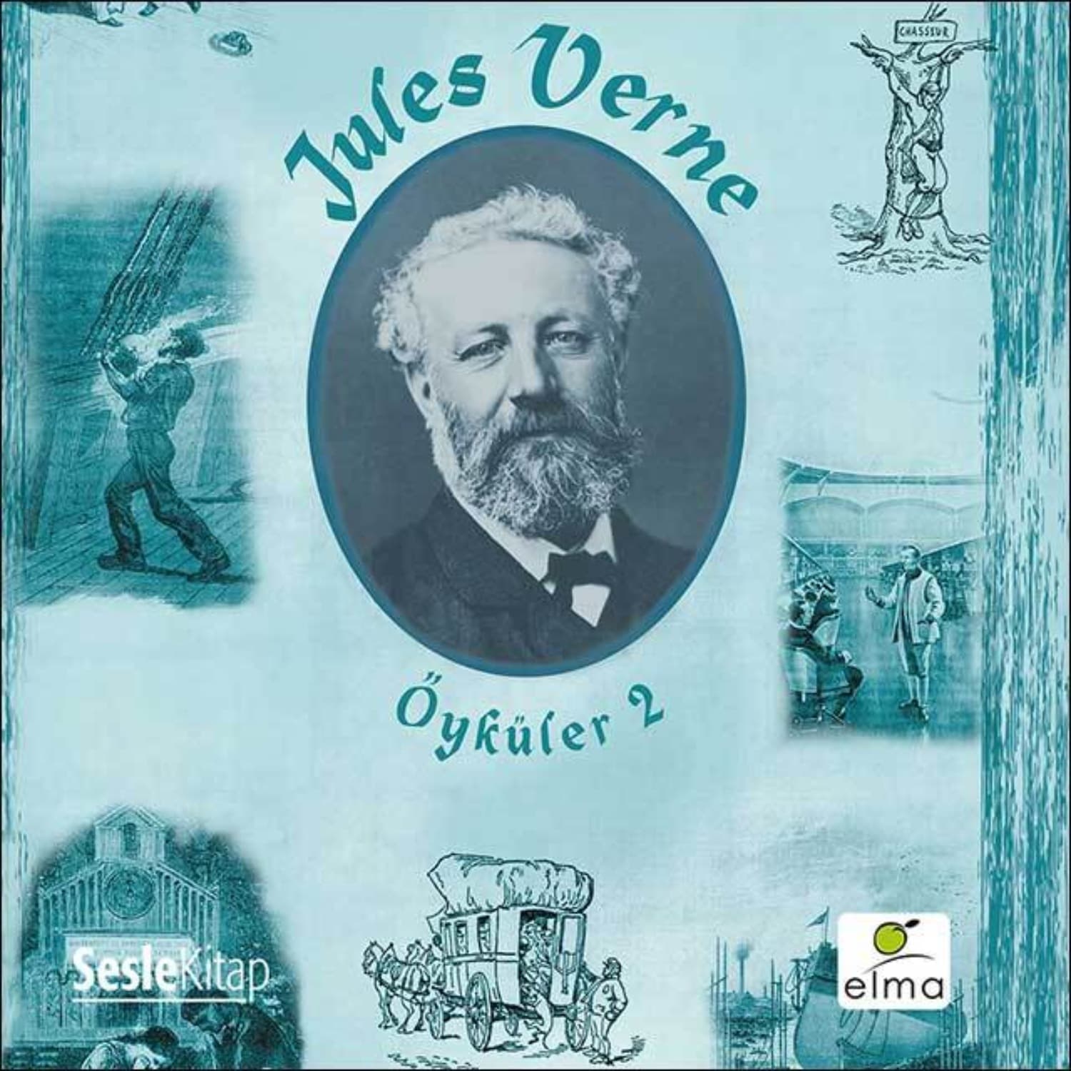 Обложка книги «Jules Verne Öyküler 2» — Жюль Верн