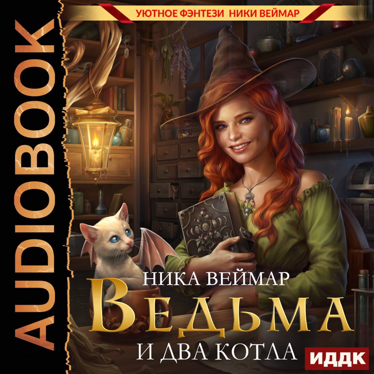 Обложка книги «Ведьма и два котла» — Ника Веймар