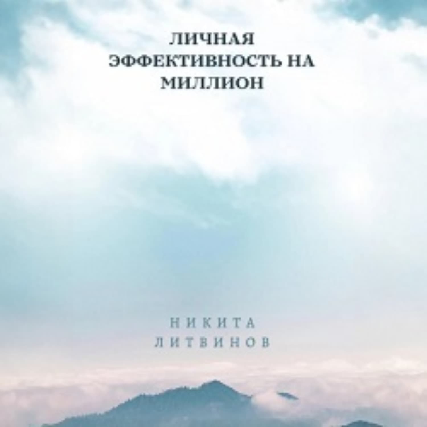 Обложка книги «Личная эффективность на миллион» — Н. В. Литвинов