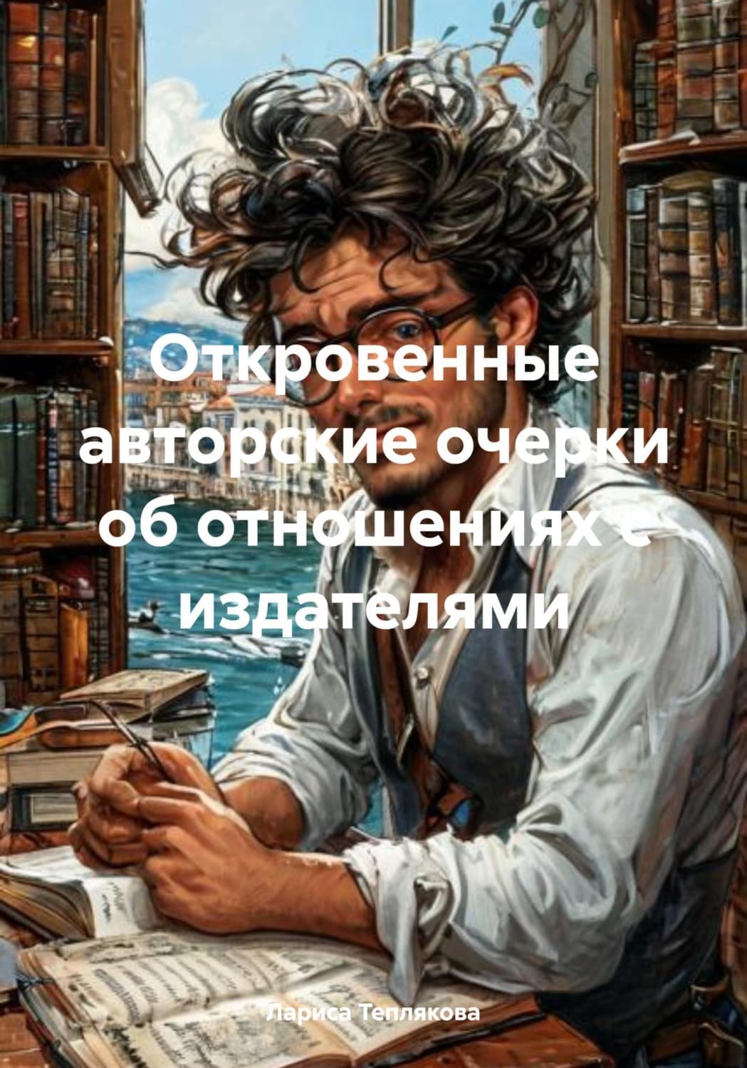 Обложка книги «Откровенные авторские очерки об отношениях с издателями» — Л. А. Теплякова