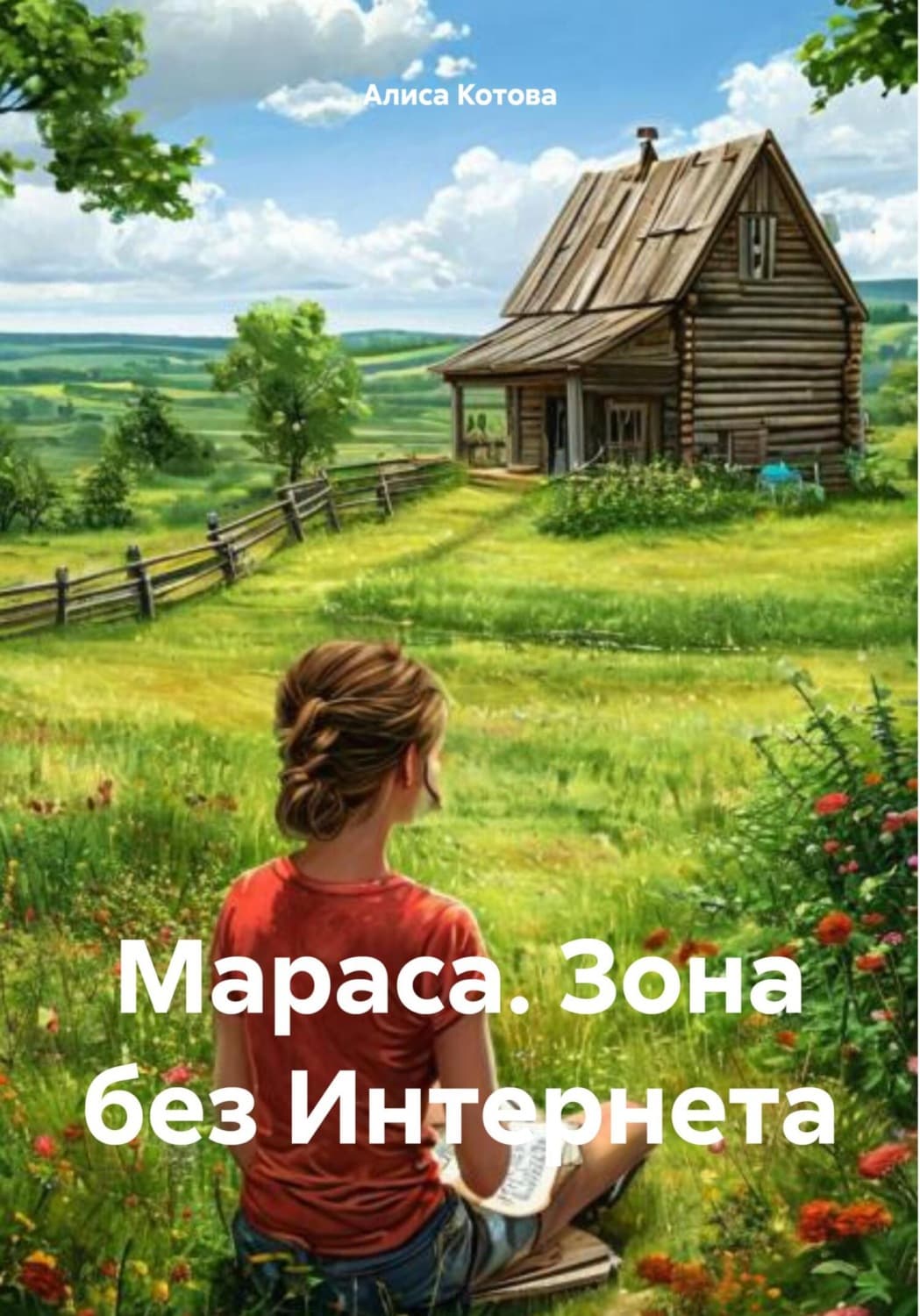 Обложка книги «Мараса. Зона без Интернета» — Алена Котова