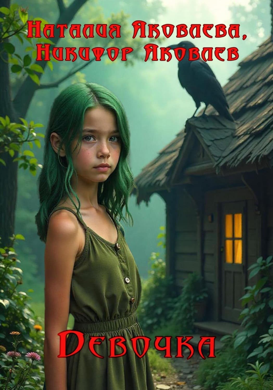 Обложка книги «Девочка» — Н. А. Яковлева